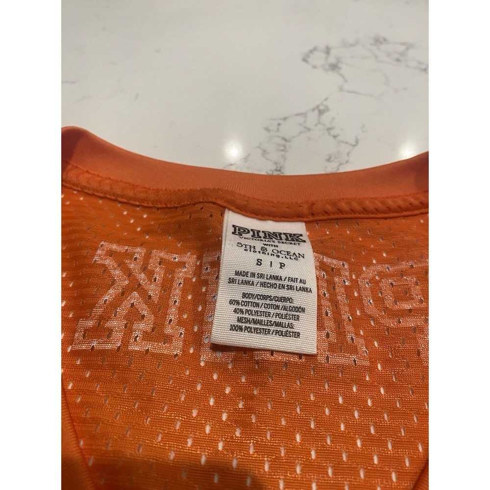 RARE Victoria's Secret PINK Auburn University Tank War Eagle Workout Top Small - Picture 4 of 7